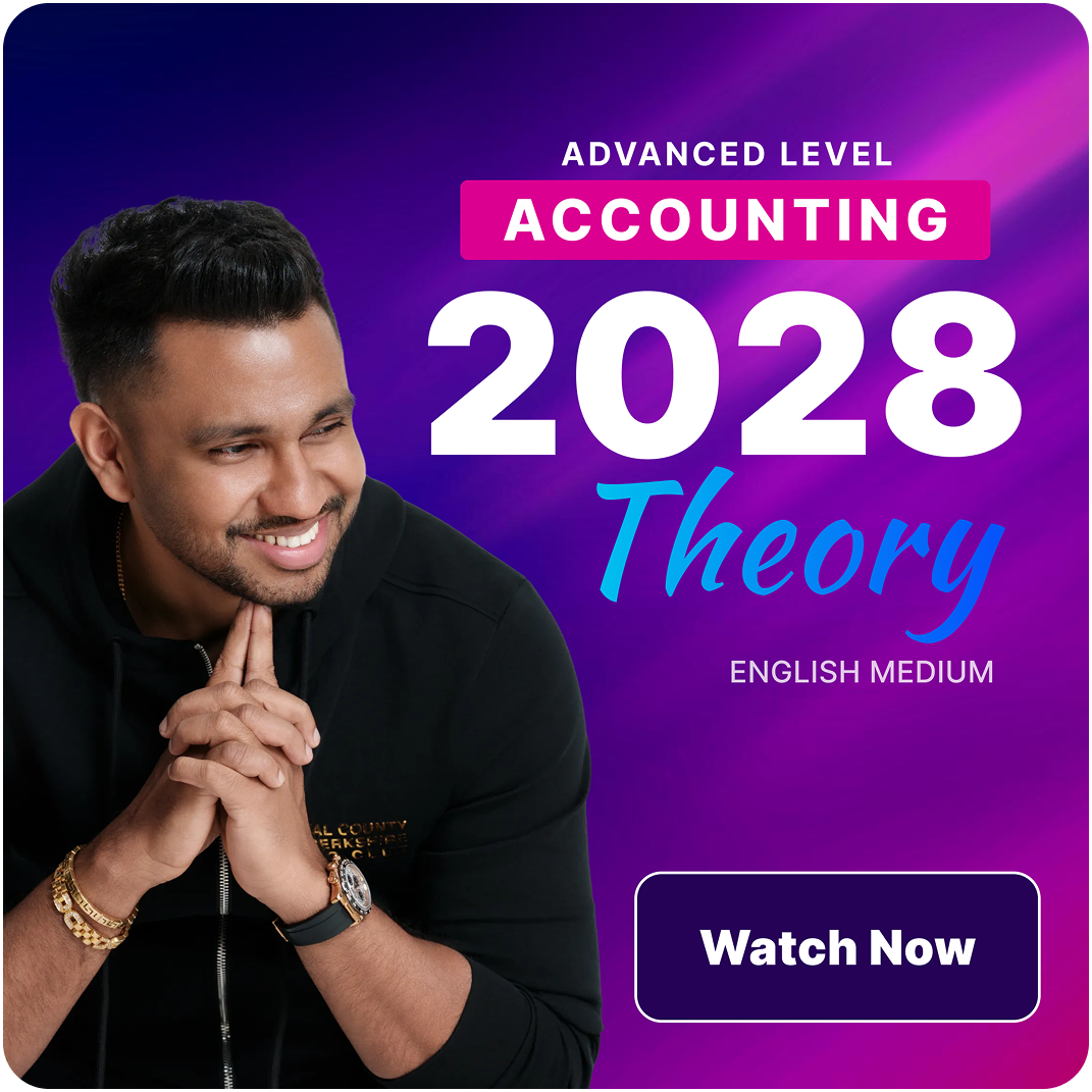 2028 Theory - ADVANCED LEVEL ACCOUNTING by Lakshitha Rathnayake