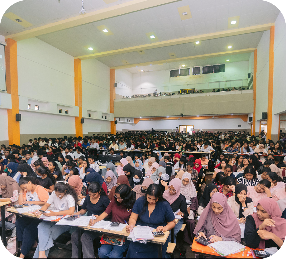 Attentive classroom session